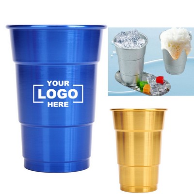 Reusable Aluminum Drinking Cups