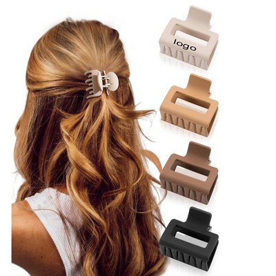 Matte Hair Clips for Women and Girls