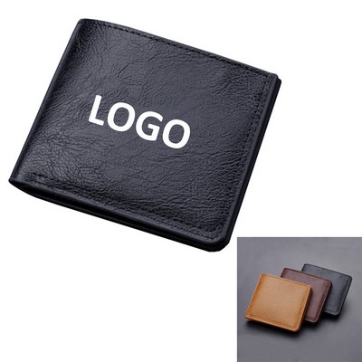 Pu Leather Rfid Credit Card Wallet Slim Wallets