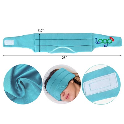 Head Ice Pack for Migraine Relief Cold Therapy Flexible Cold Pack Head Ice Wrap Cooling Mask