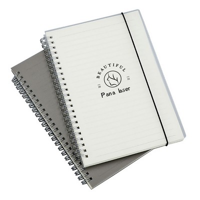 Spiral Attached Fixed Cord Journal/A5 Notebook