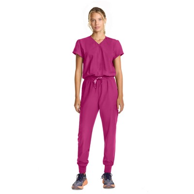 Med Couture - Insight - Women's 4-Pocket Zip Front Jumpsuit