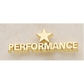 Star Performance Marken Design Cast Lapel Pin (Up to 1 1/4")