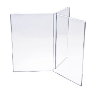 Six Sided Acrylic Table Tent (4"x6")