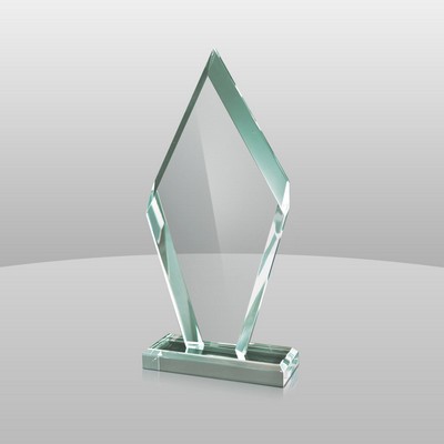 Jade Reverse Bevel Arrowhead Award (13"x6 1/2"x2")