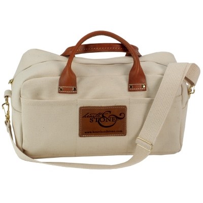 22 Oz. Natural Canvas USA Zip-Top Tool Bag