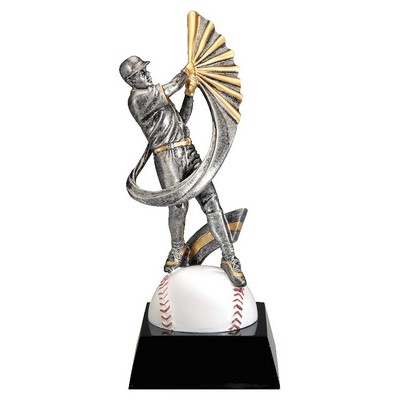 7" Baseball Motion Xtreme Resin Trophy