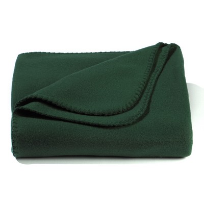 Hunter Green Value Fleece Blanket