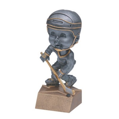 Male Hockey Bobble Head (6")