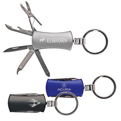 7 Function Pocket Knife w/Key-Ring