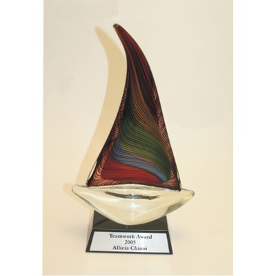 12" Ocean Galore Glass Award