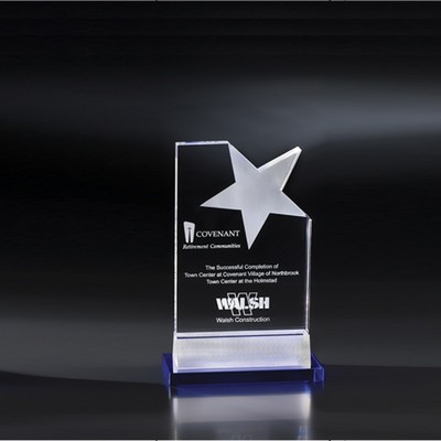 9" Oceana Crystal Star Award