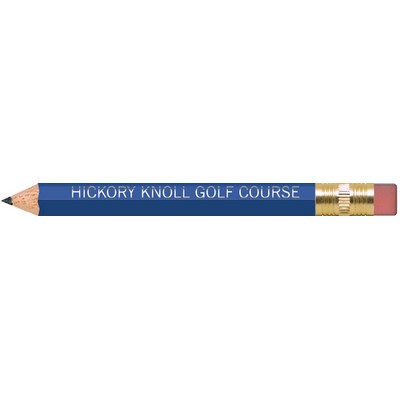 Lapis Blue Hexagon Golf Pencils with Erasers