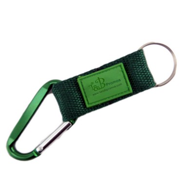 Aluminum Carabiner Key Tag