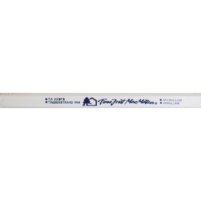 Carpenter pencil with soft, medium & hard leads available: imprinted 2 Side