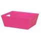 Large Solid Fuchsia Gift Basket Market Tray