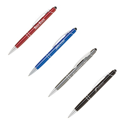 Anodized Pen with Stylus