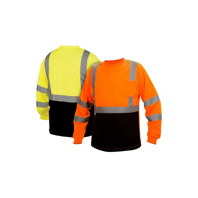 Pyramex Class 3 Hi-Vis Lime T-Shirts