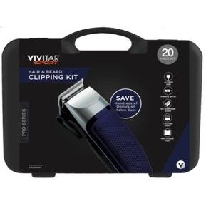 Vivitar® 20 Pc. Hair & Beard Clipping Kit