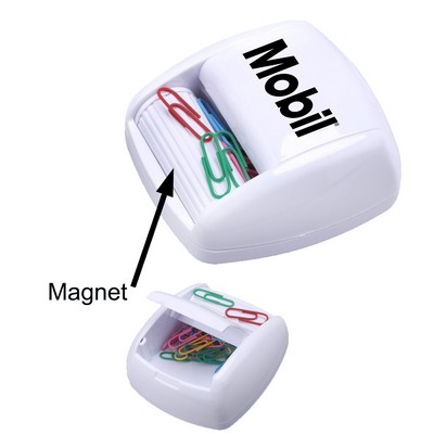 Paperclip Dispenser w/Magnet