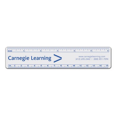 Ruler, 6" Clear Flexible