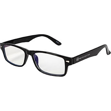 Blue Light Blocking Glasses - Shiny Black