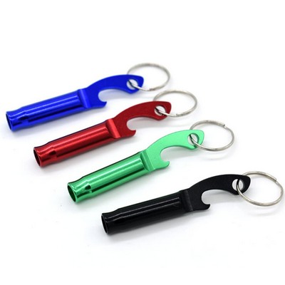 Aluminum Alloy Whistle Bottle opener