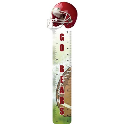 Custom shaped 8" bookmarks & rulers - Helmet