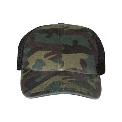 Richardson® Washed Printed Trucker Cap