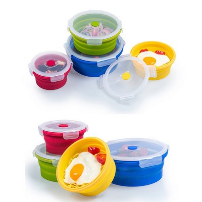 Silicone Collapsible Lunch Box