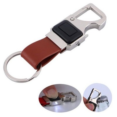 Opener LED Flashlight Keychain