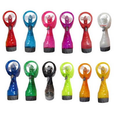 Water Mist Spray Bottle Fan