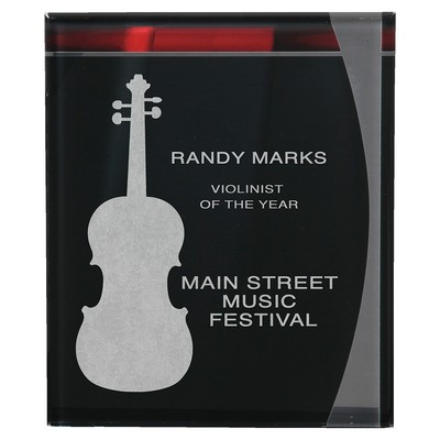 8.75" x 11.75" Lustre Acrylic Plaque Award