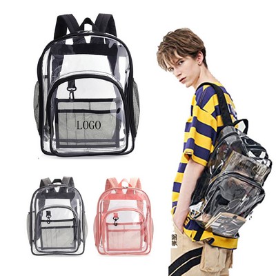 Clear PVC School Backpacks