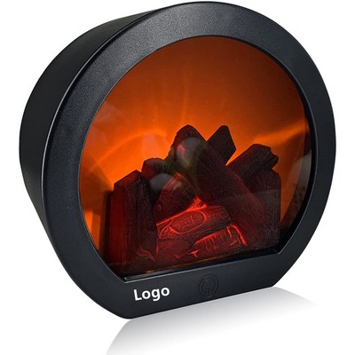 Led Fireplace Lantern for Home Decor Indoor Christmas Ornaments