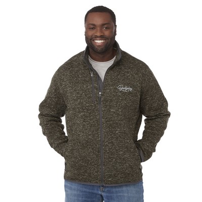 Men's TREMBLANT Sweater Knit Full Zip Jacket with Thumb Holes