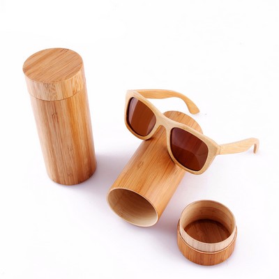 Bamboo Sunglasses with Case