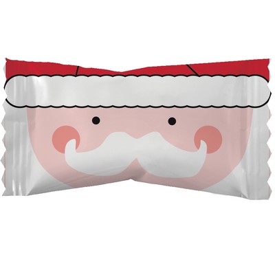 Pastel Buttermints In Santa Assortment Wrappers