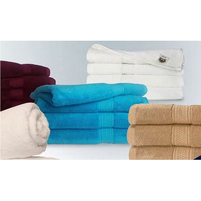 Bath Towels by Royal Comfort Ivory Terry Cotton Bath Towel (24"x48")