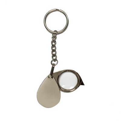 Portable Magnifying Glass with Key Chain