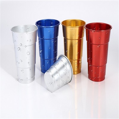 Custom Colored Aluminum Party Cup