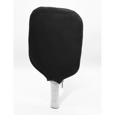 Black Neoprene Pickleball Paddle Cover (no imprint)