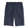 Dickie's® Men's Loose Twill Cargo Shorts - Rinsed Dark Navy Blue