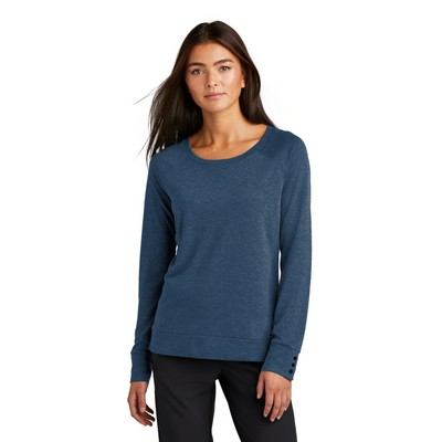 OGIO® Ladies Command Long Sleeve Scoop Neck Shirt