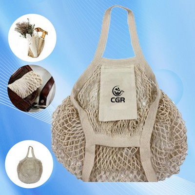 Cotton Market Mesh Bag