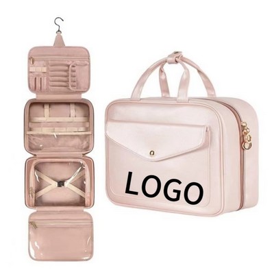 Large Hanging Travel Toiletry Makeup Bag for Women