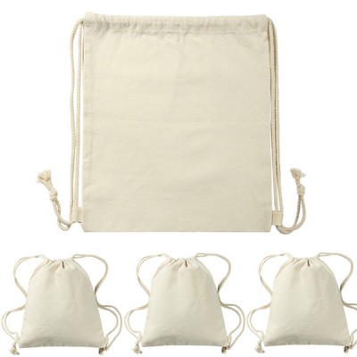 Canvas Drawstring Backpacks