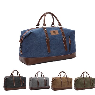 Canvas Travel Tote Duffel Bag