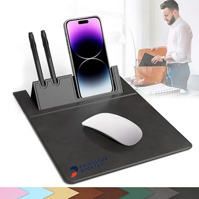 Travel Foldable Mouse Pad Pen Holder