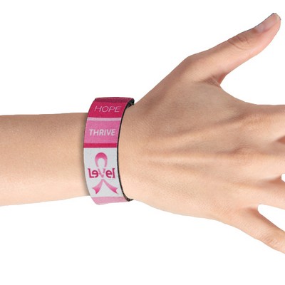 Elite Full Color Dye Sublimation Neoprene Wristband - 8" x 1"